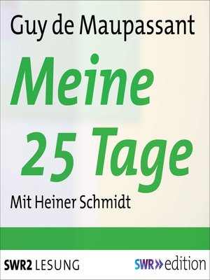 cover image of Meine 25 Tage
